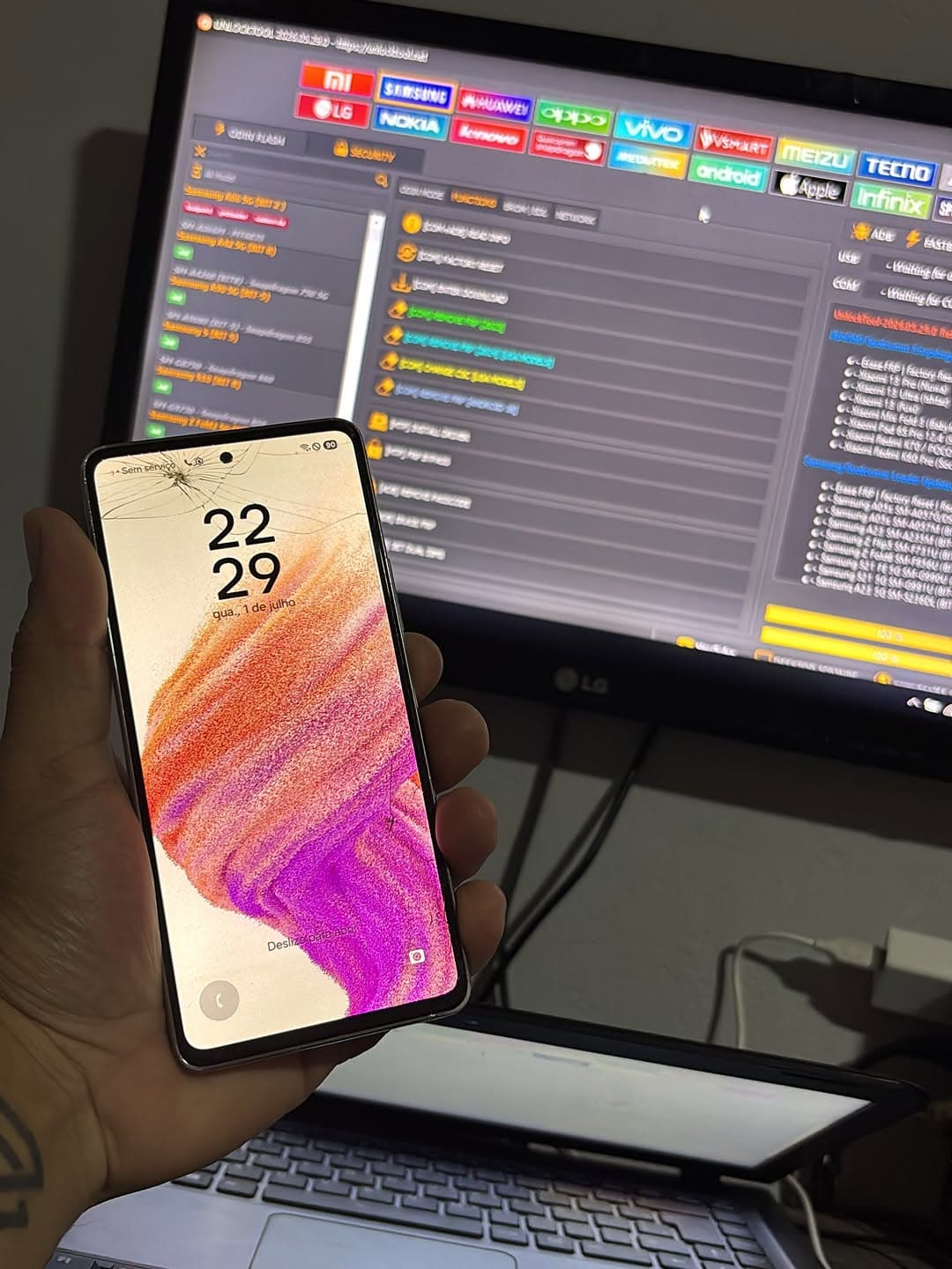 Mais um serviço de remoção da conta Google finalizado com sucesso 👏🏻📲 Faça seu orçamento ✅